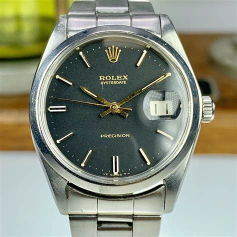 rolex vintage oysterdate precision 6694|Rolex oysterdate 6694 price.